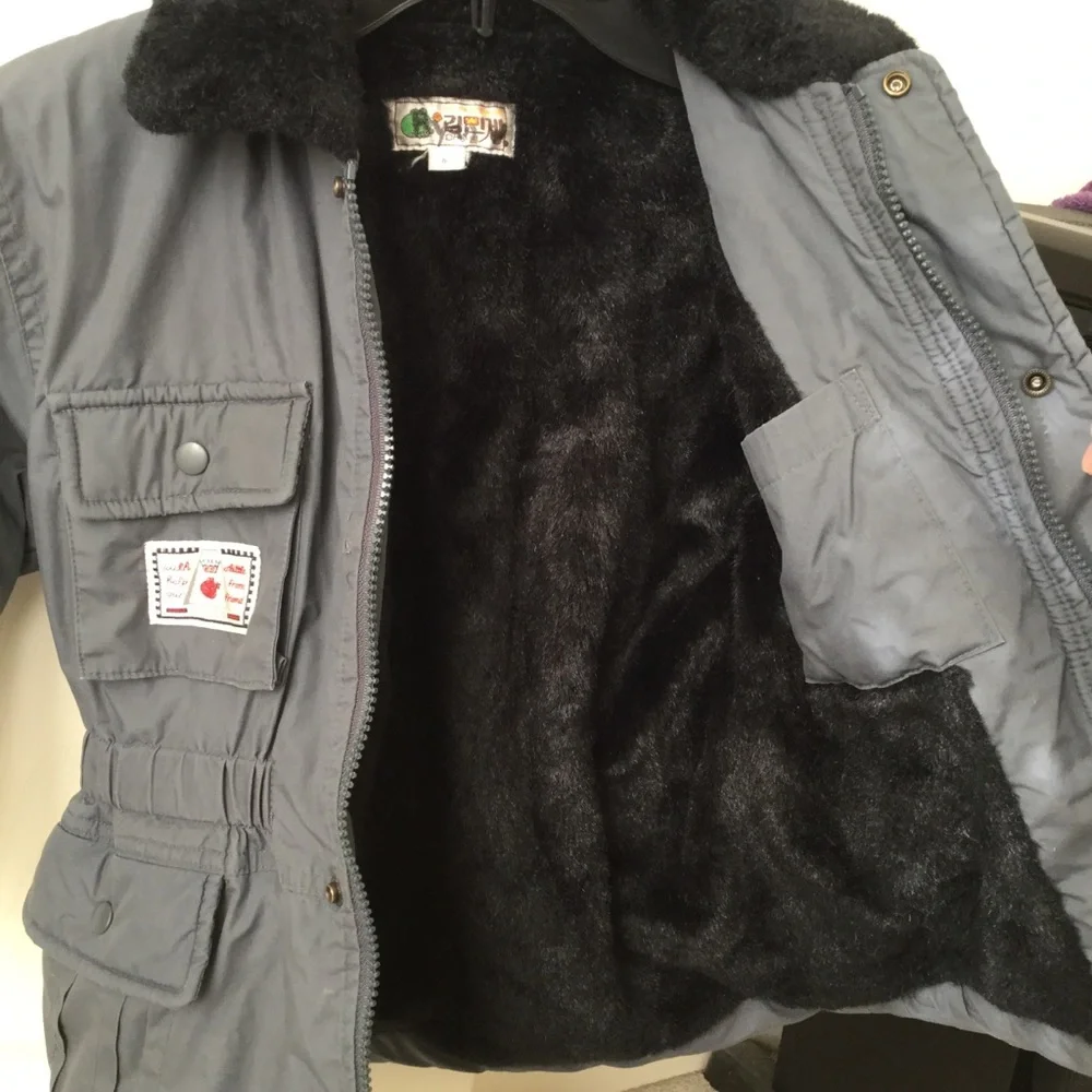 Boy’s Winter Coat Fur lining